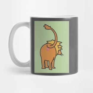 Gayle's Art: Lion Mug